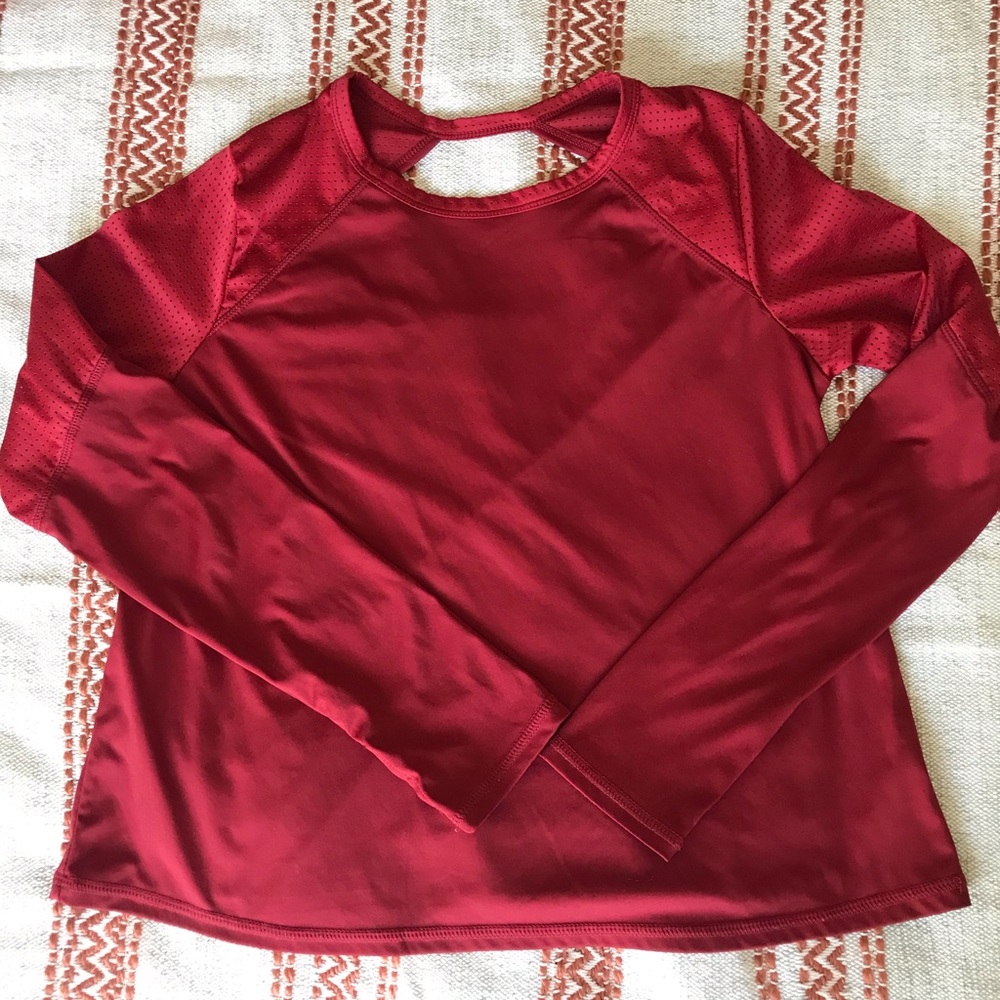 Long sleeve silky sports wear!